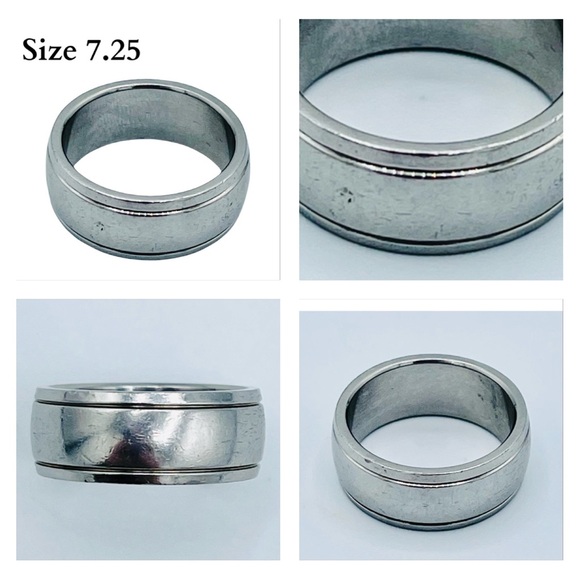 STAINLESS STEEL RING BUNDLE/LOT - Picture 9 of 11